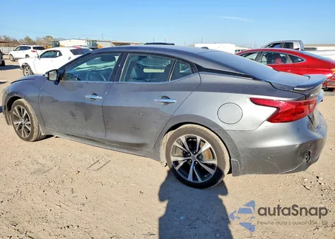 2017 Nissan Maxima 3.5S z USA, uszkodzony, nr VIN 1N4AA6AP7HC456206